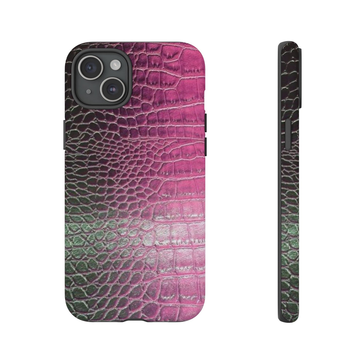 Purple Crocodile Leather [TOUGH CASE]