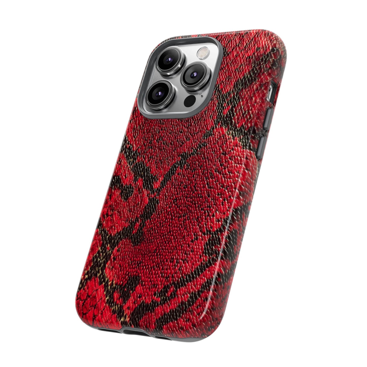 Red Snake Skin [TOUGH CASE]