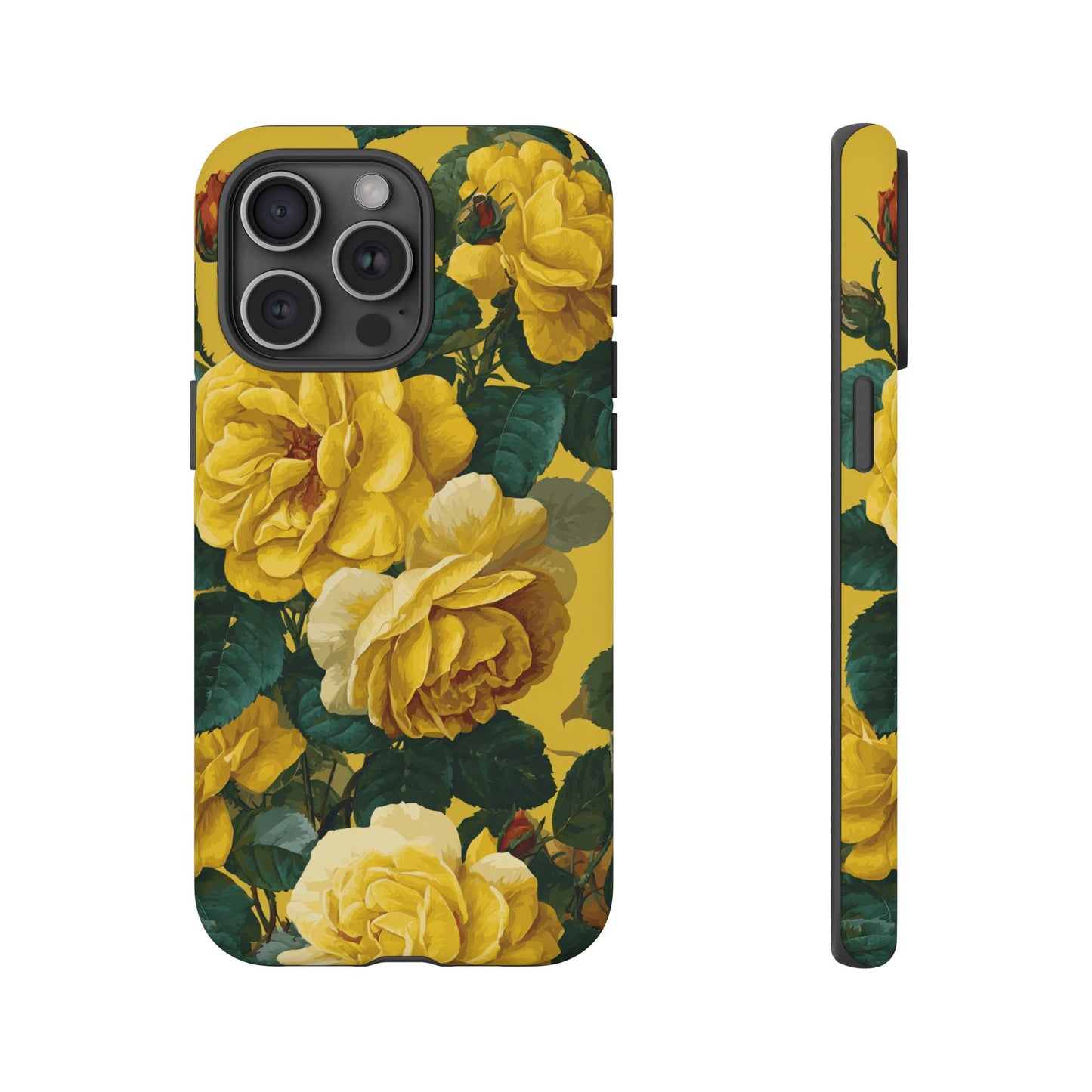 Floral Yellow Roses [TOUGH CASE]