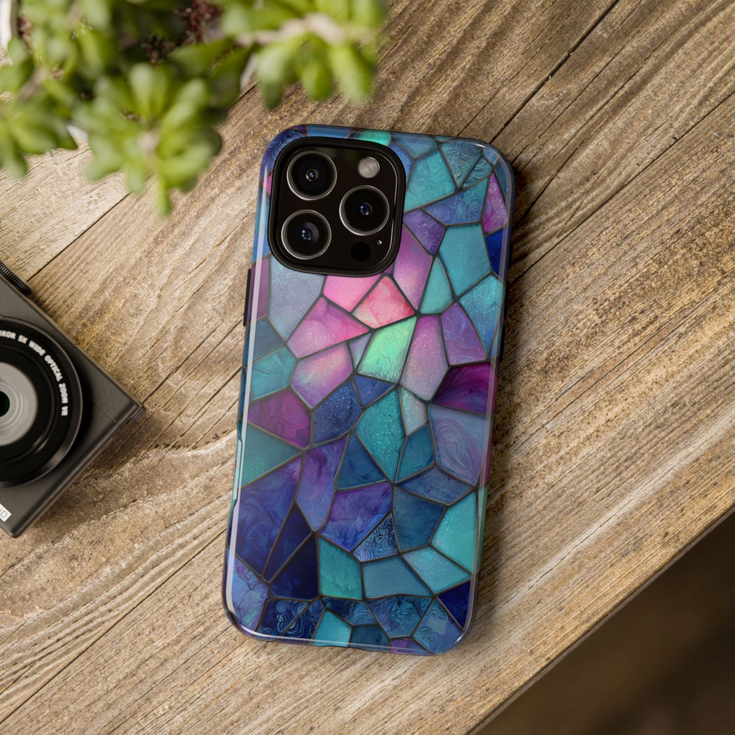 Stained Glass (iPhone X - iPhone 17 Pro Max) [TOUGH CASE]
