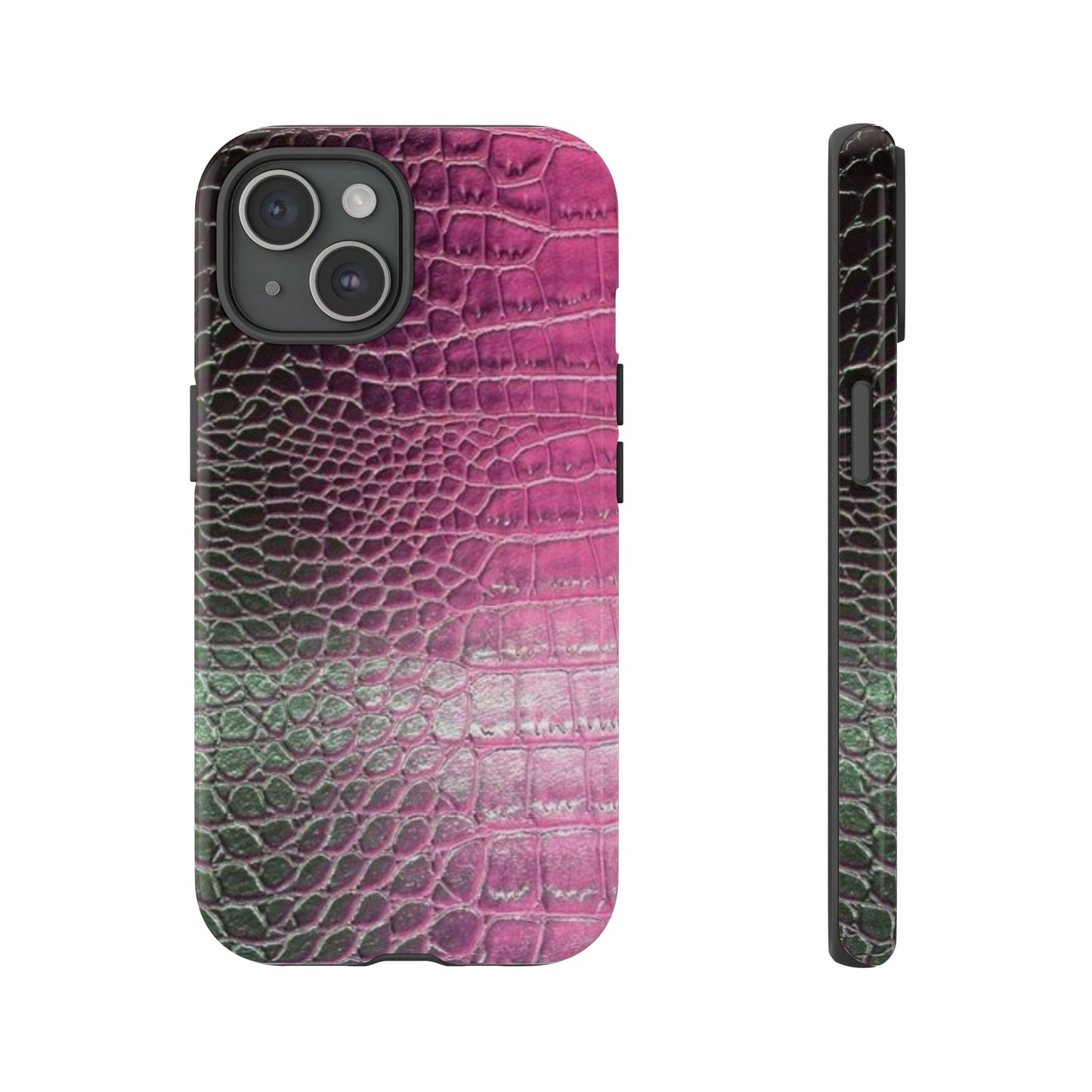 Purple Crocodile Leather [TOUGH CASE]