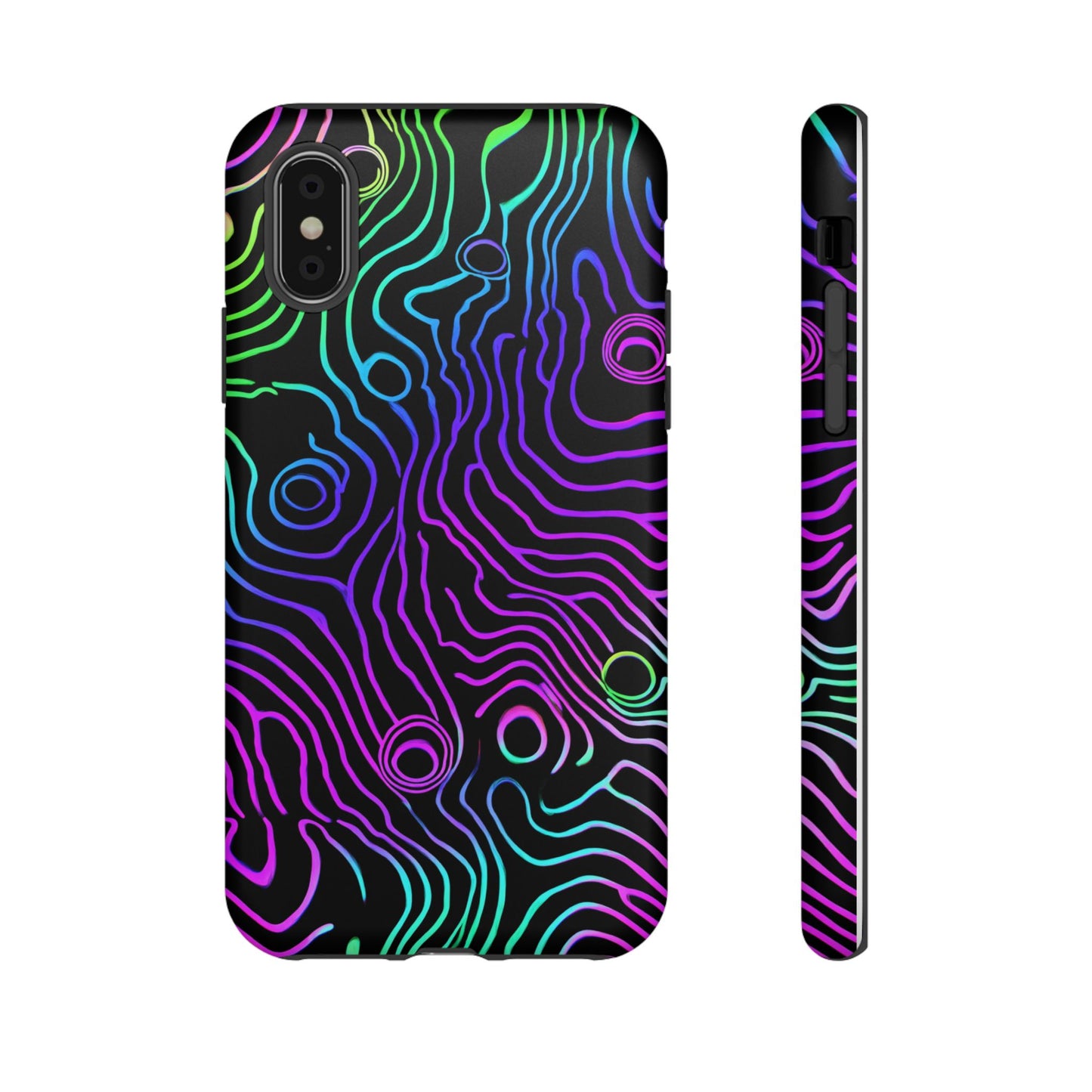 Topographic (iPhone X - iPhone 17 Pro Max) [TOUGH CASE]