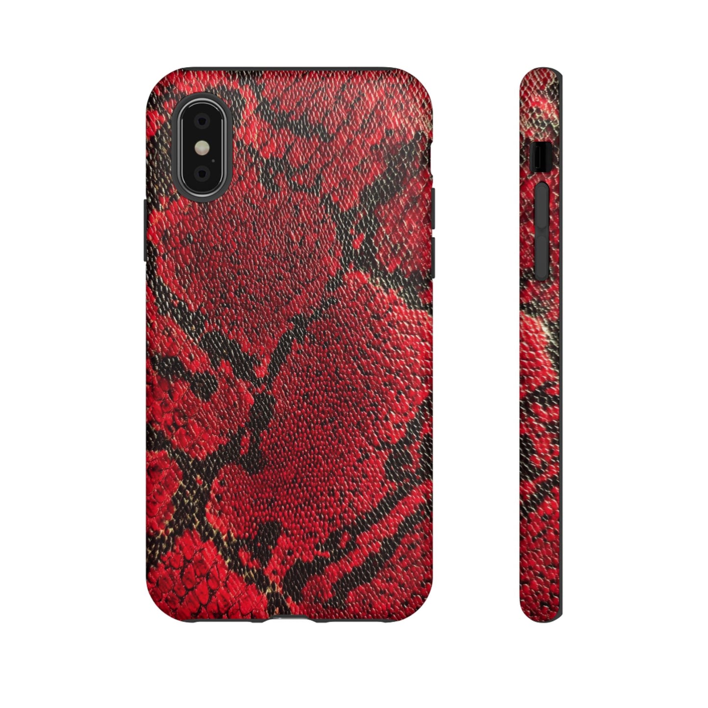 Red Snake Skin [TOUGH CASE]