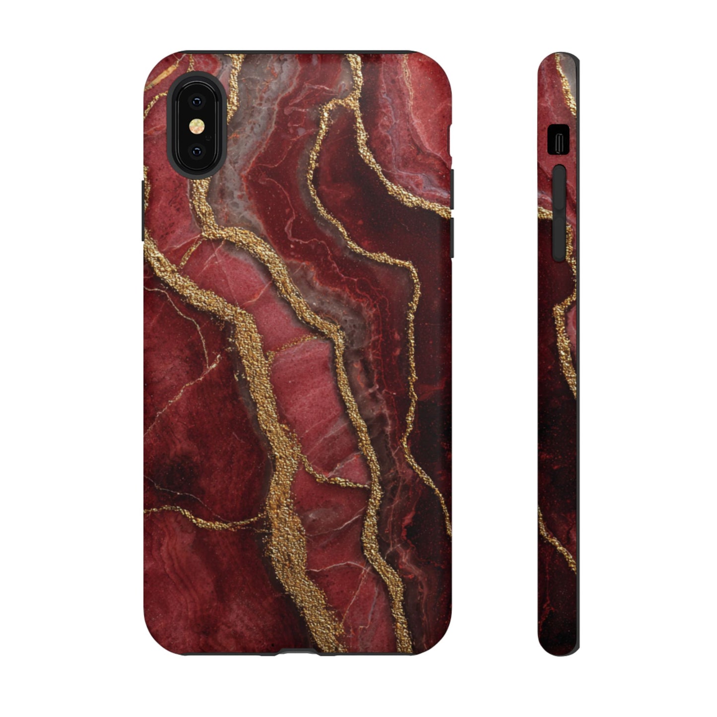 Red & Gold Marble [TOUGH CASE]