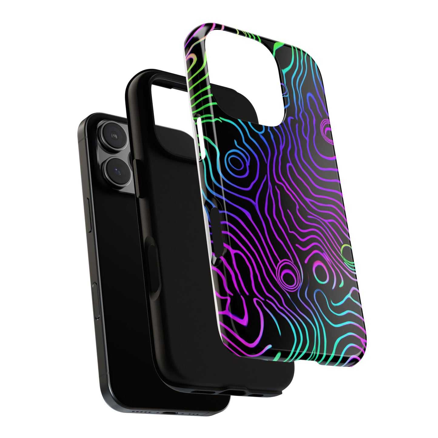 Topographic (iPhone X - iPhone 17 Pro Max) [TOUGH CASE]
