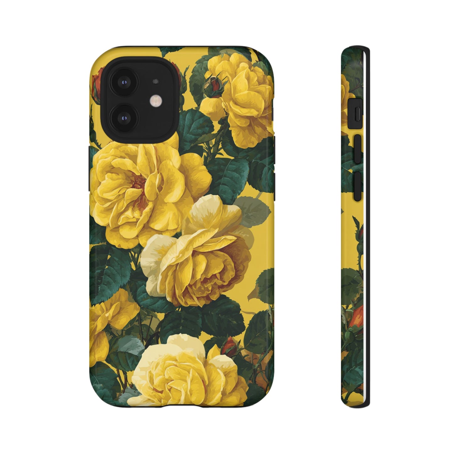 Floral Yellow Roses [TOUGH CASE]