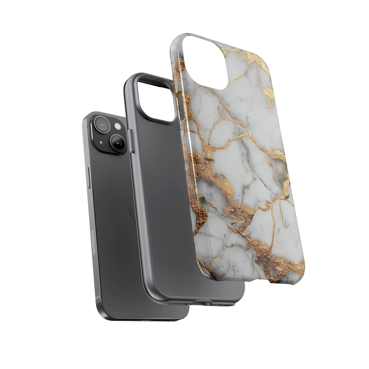 White & Gold Marble [TOUGH CASE]