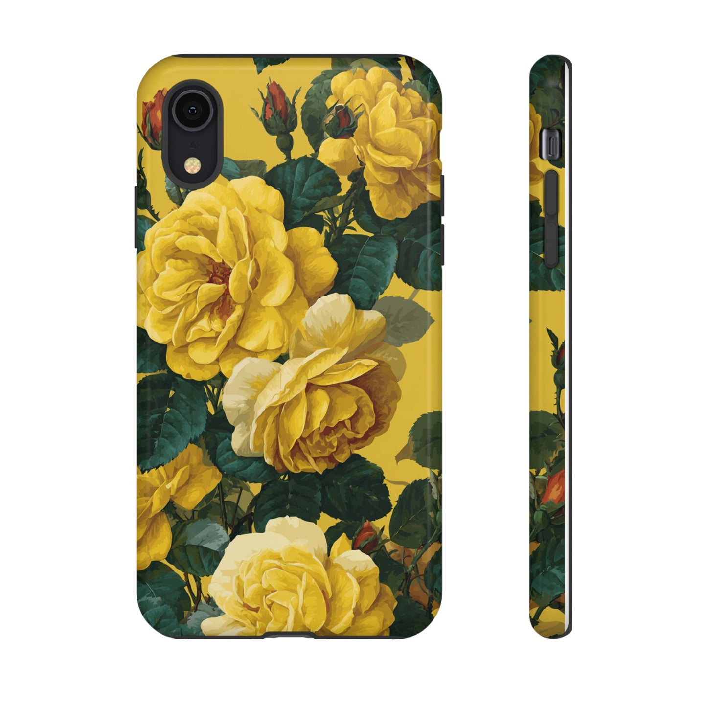 Floral Yellow Roses [TOUGH CASE]