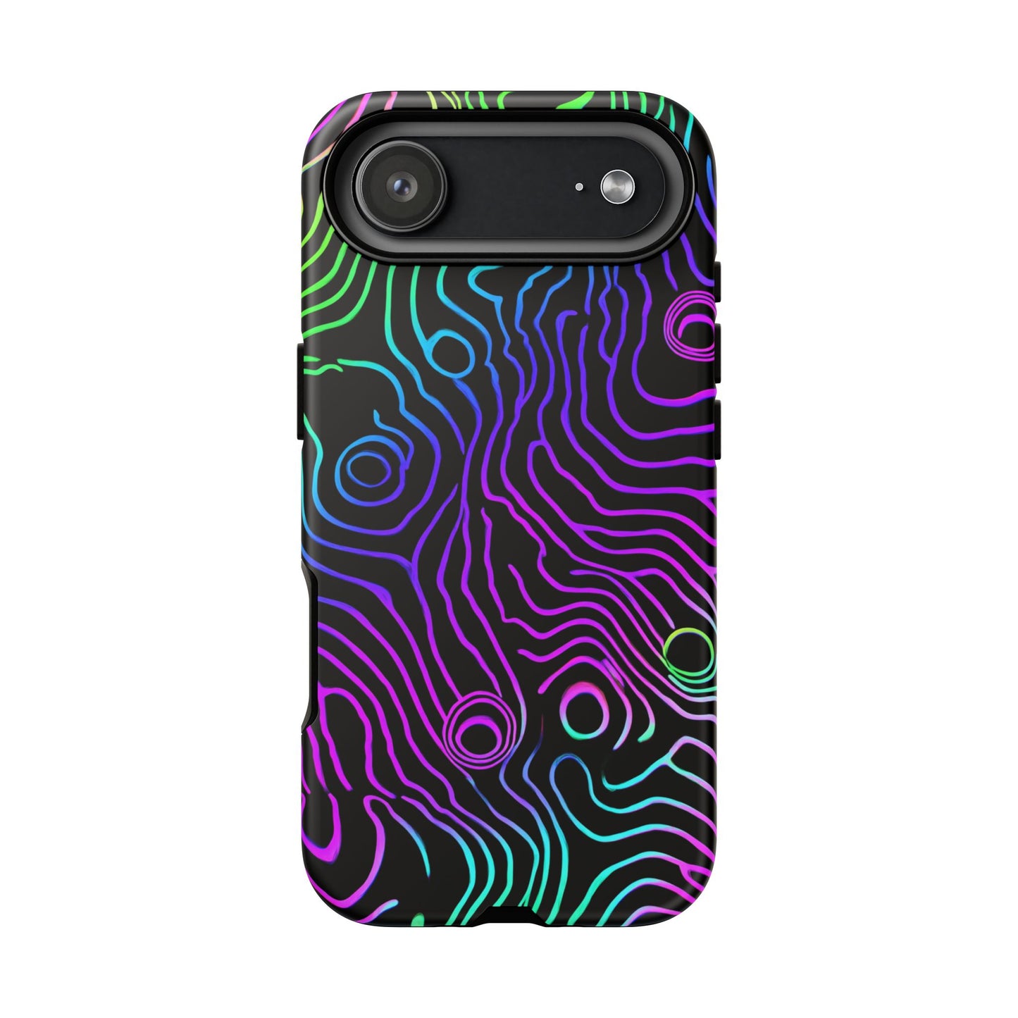 Topographic (iPhone X - iPhone 17 Pro Max) [TOUGH CASE]