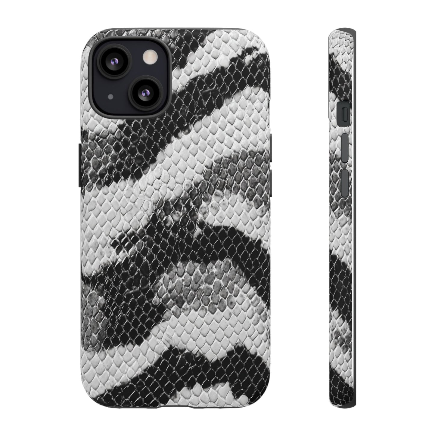 Black & White Snakeskin [TOUGH CASE]