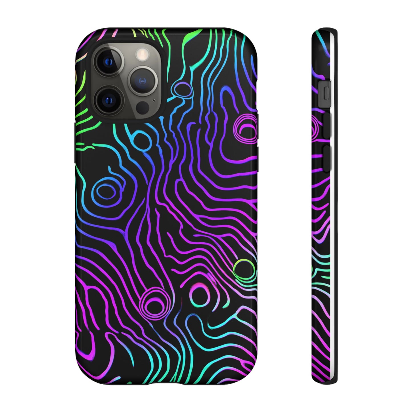 Topographic (iPhone X - iPhone 17 Pro Max) [TOUGH CASE]