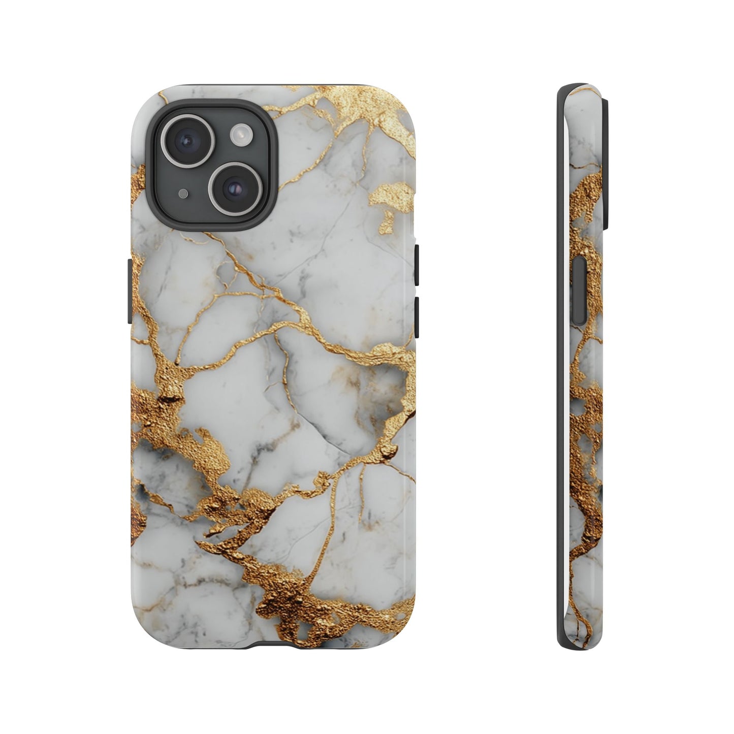 White & Gold Marble [TOUGH CASE]