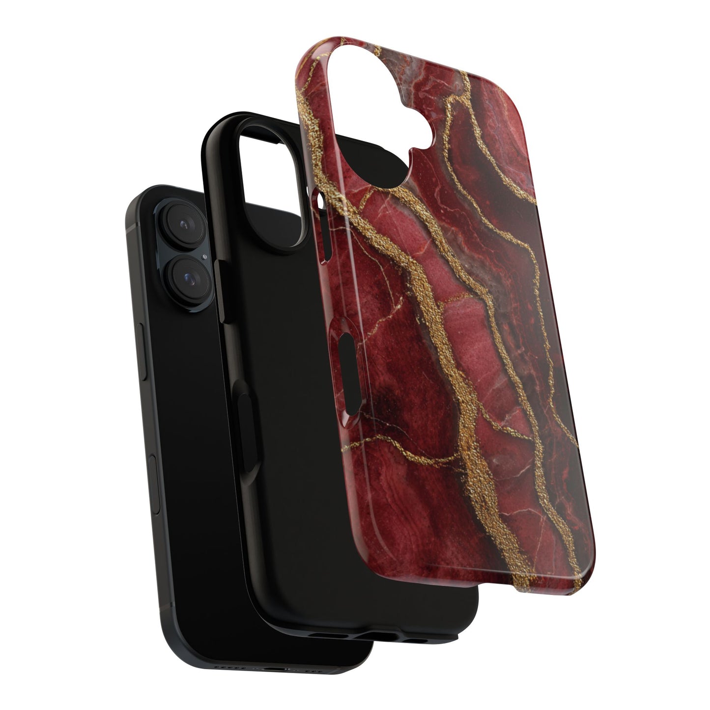 Red & Gold Marble [TOUGH CASE]