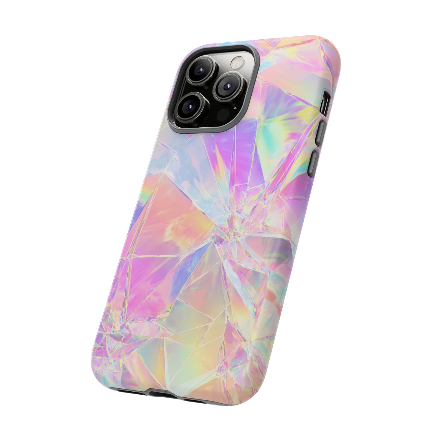 Iridescent Shards Phone Case (iPhone X - iPhone 17 Pro Max) [TOUGH CASE]