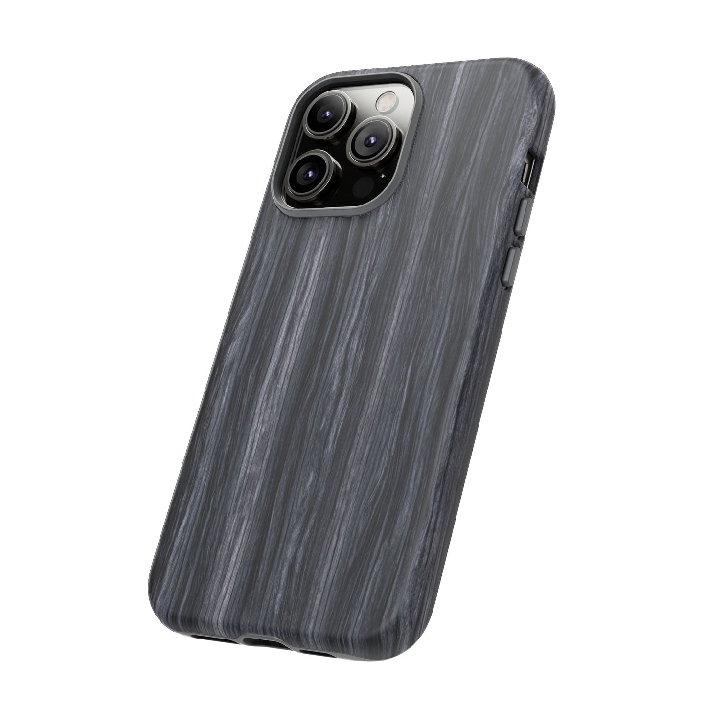 Black Wood (iPhone X - iPhone 17 Pro Max) [TOUGH CASE]