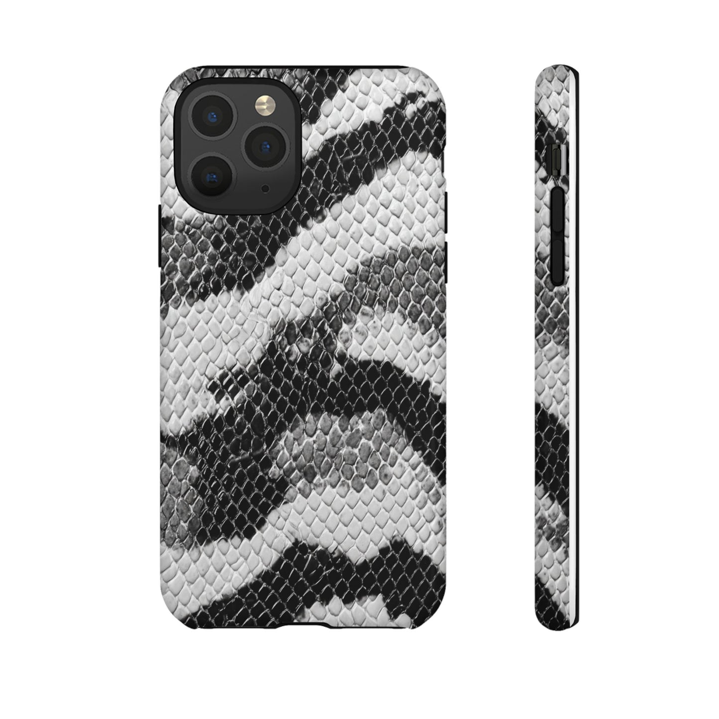 Black & White Snakeskin [TOUGH CASE]