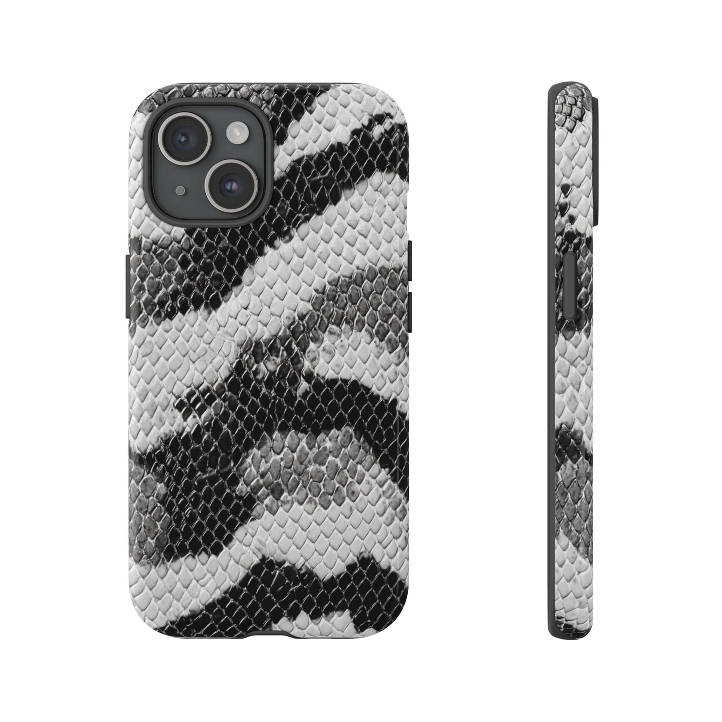 Black & White Snakeskin [TOUGH CASE]