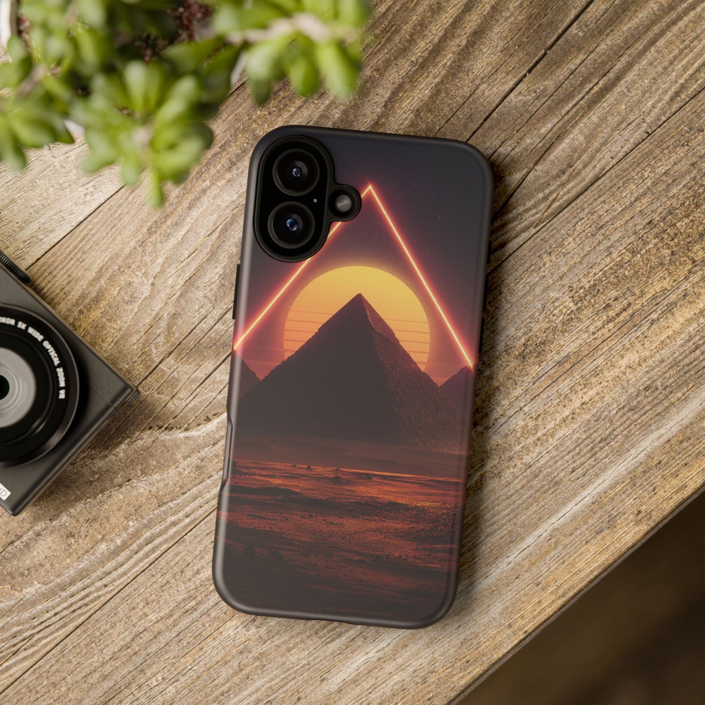 Retro Pyramid Sunset [TOUGH CASE]