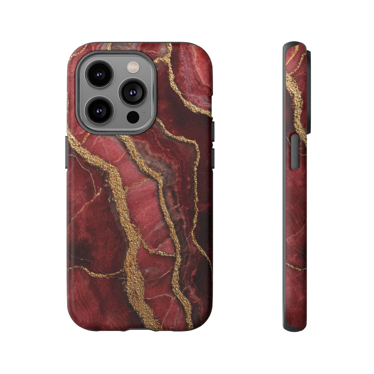Red & Gold Marble [TOUGH CASE]