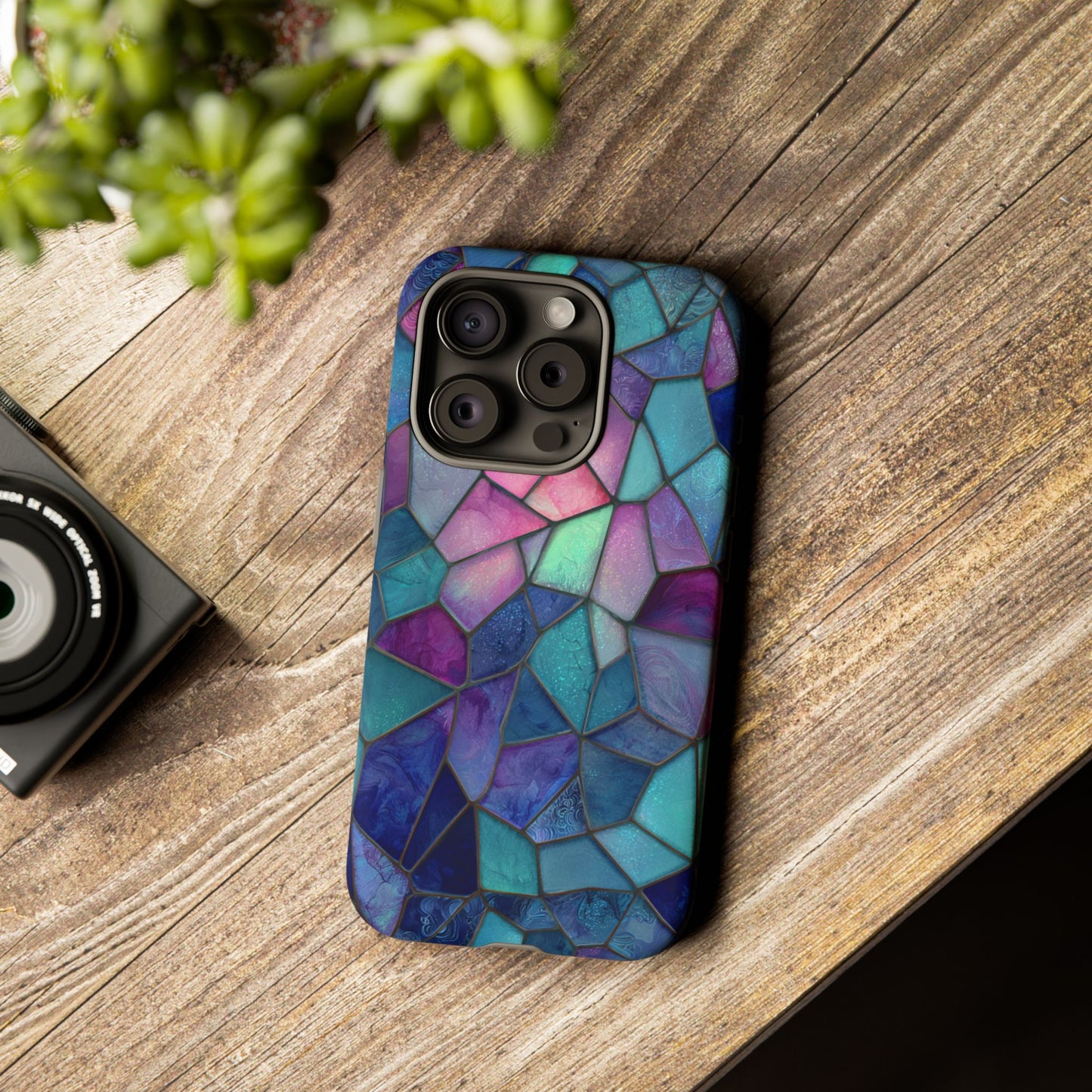 Stained Glass (iPhone X - iPhone 17 Pro Max) [TOUGH CASE]