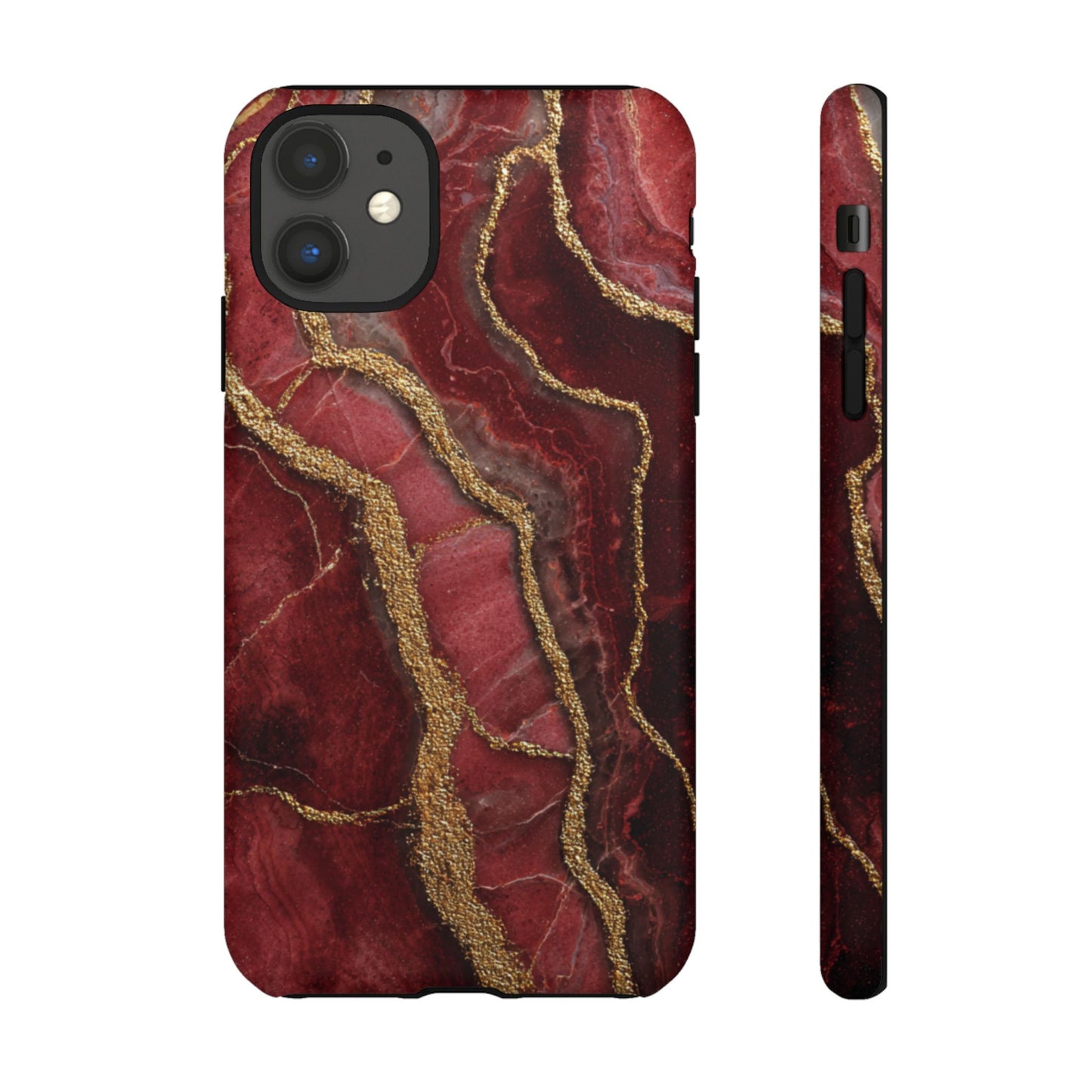 Red & Gold Marble [TOUGH CASE]