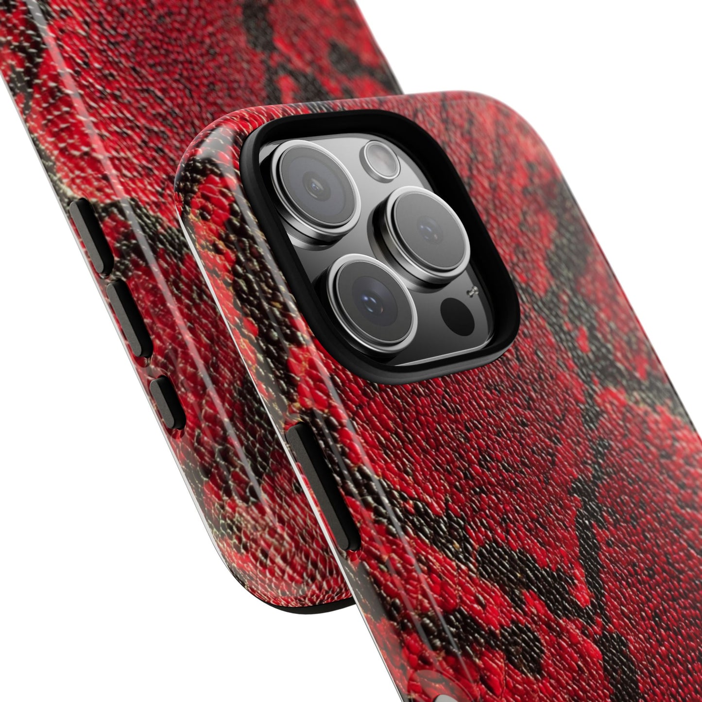 Red Snake Skin [TOUGH CASE]
