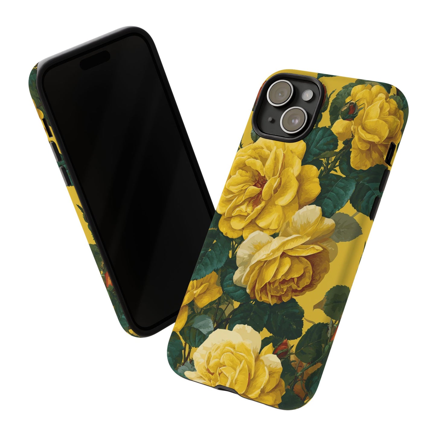 Floral Yellow Roses [TOUGH CASE]
