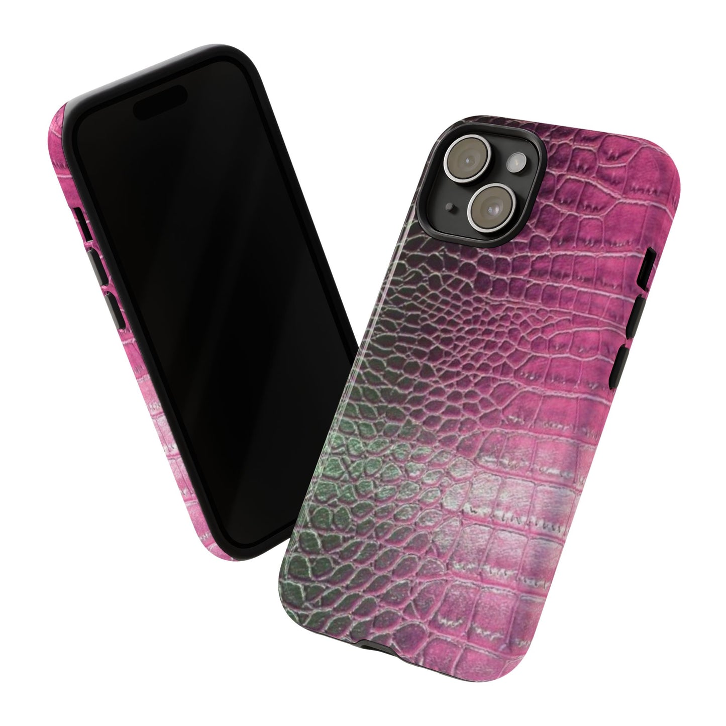 Purple Crocodile Leather [TOUGH CASE]