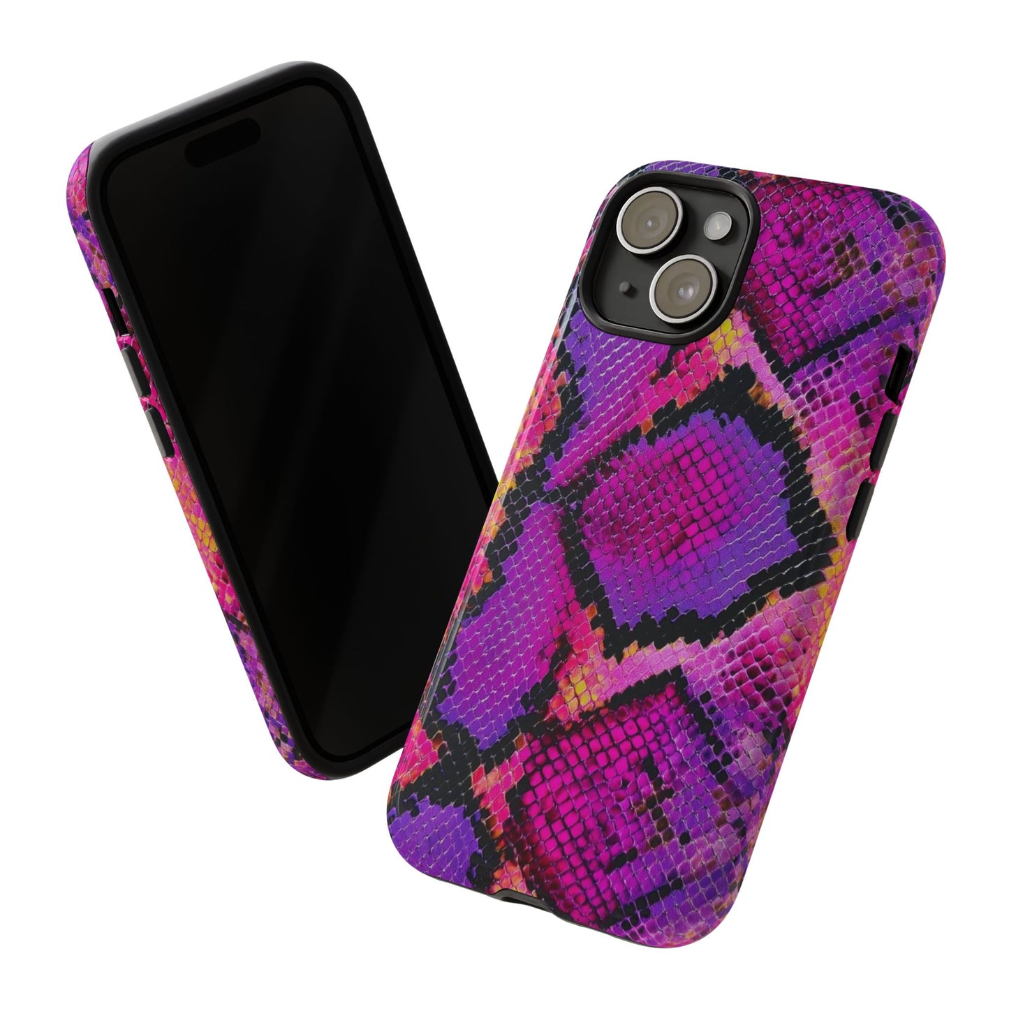 Purple Pink Snake Skin [TOUGH CASE]