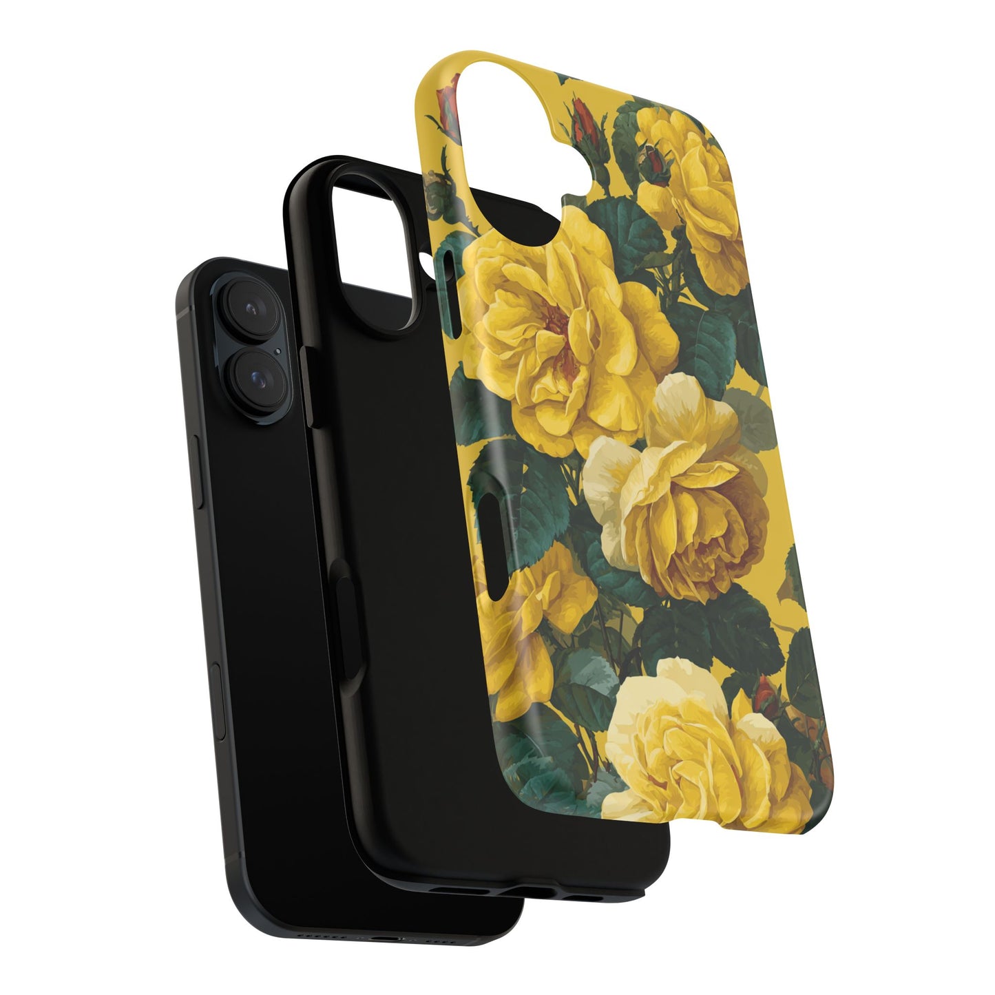Floral Yellow Roses [TOUGH CASE]