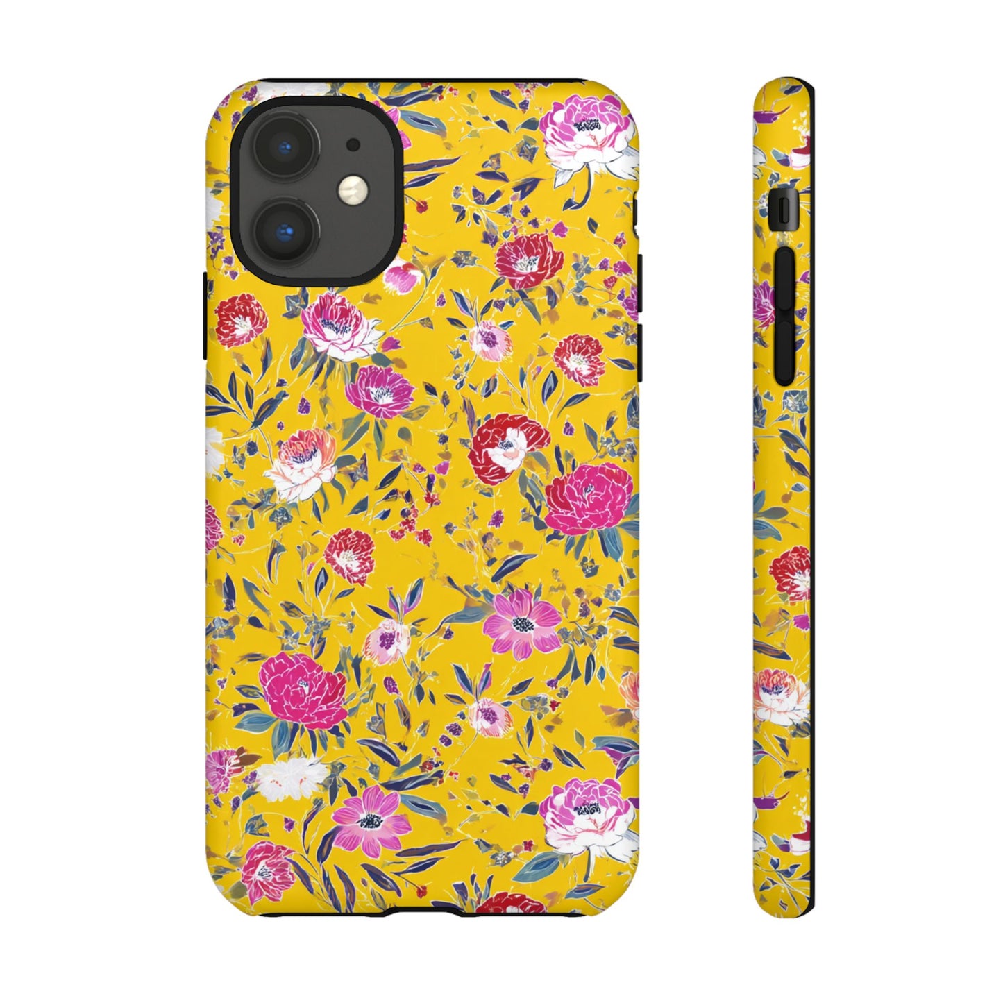 Floral 01 (iPhone X - iPhone 17 Pro Max) [TOUGH CASE]