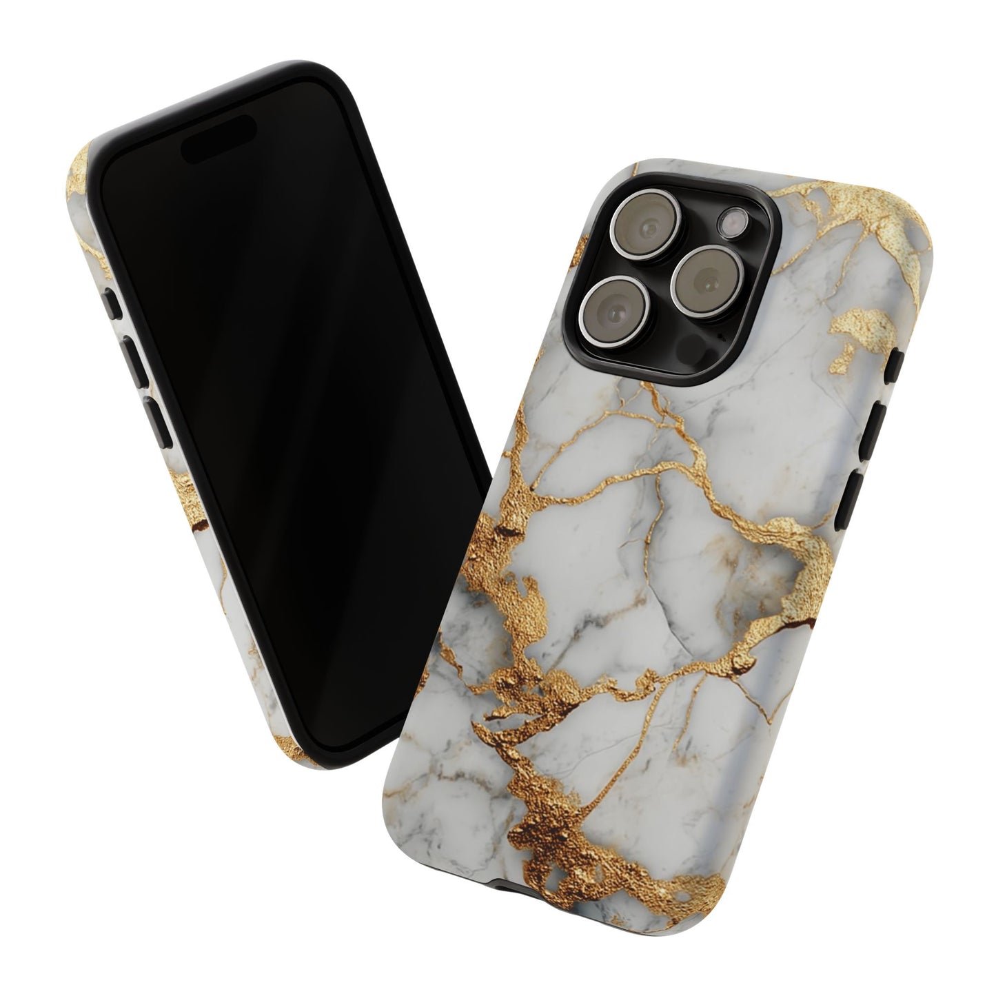 White & Gold Marble [TOUGH CASE]