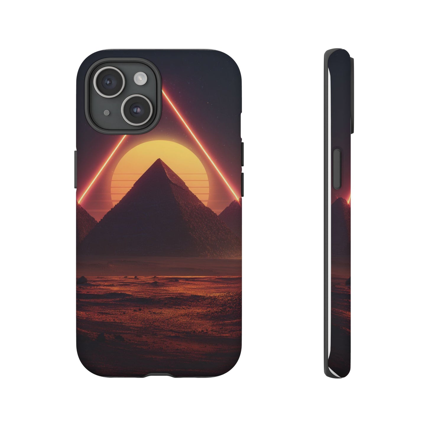 Retro Pyramid Sunset [TOUGH CASE]