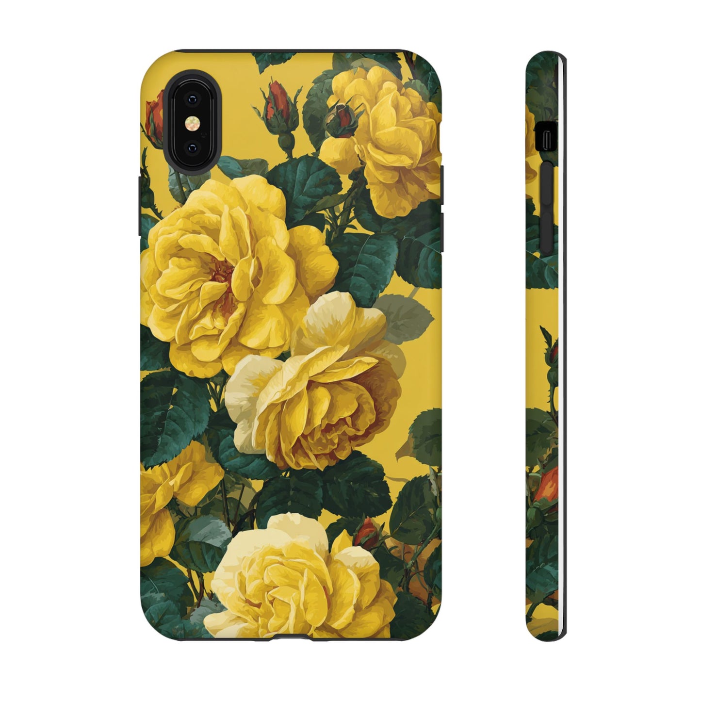 Floral Yellow Roses [TOUGH CASE]