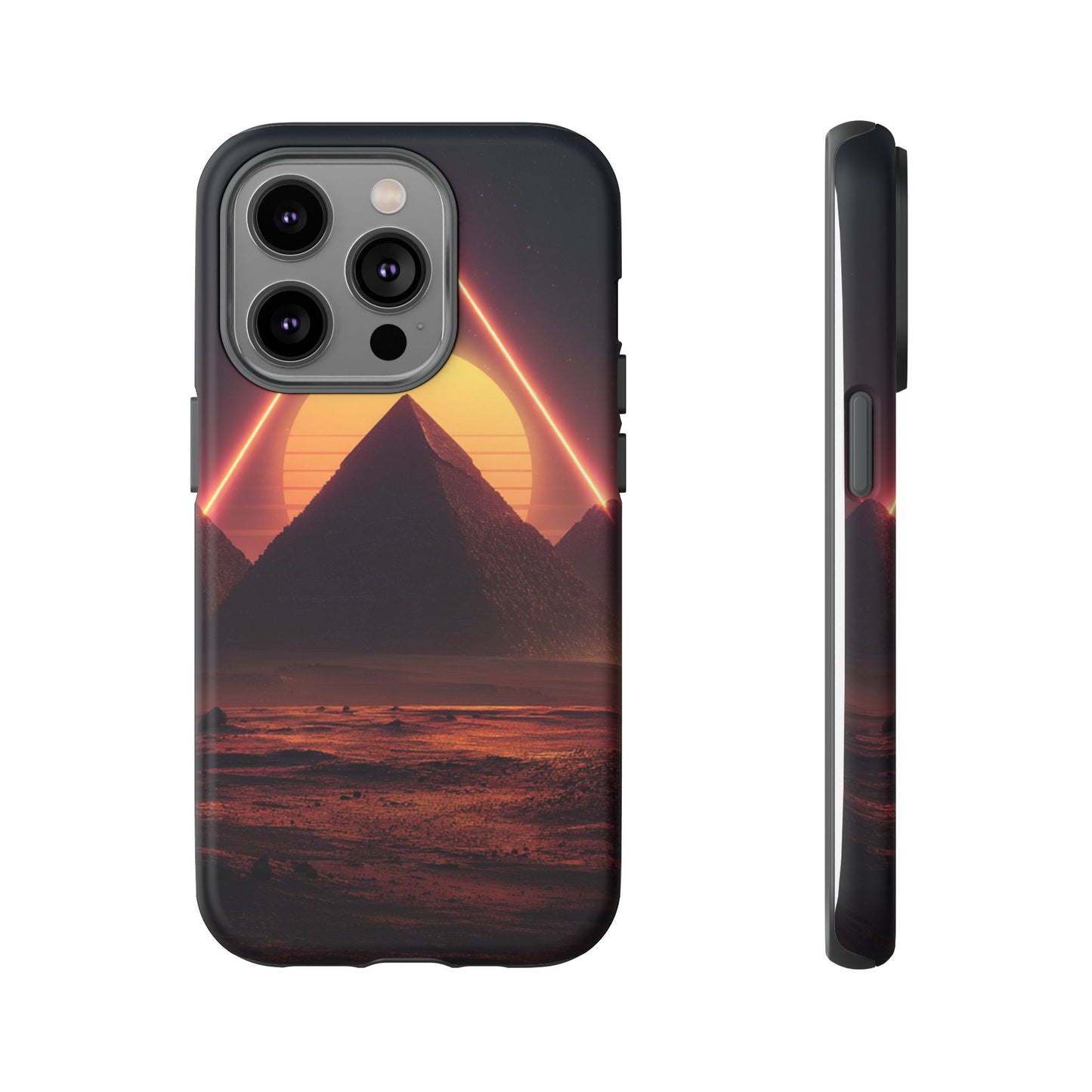 Retro Pyramid Sunset [TOUGH CASE]