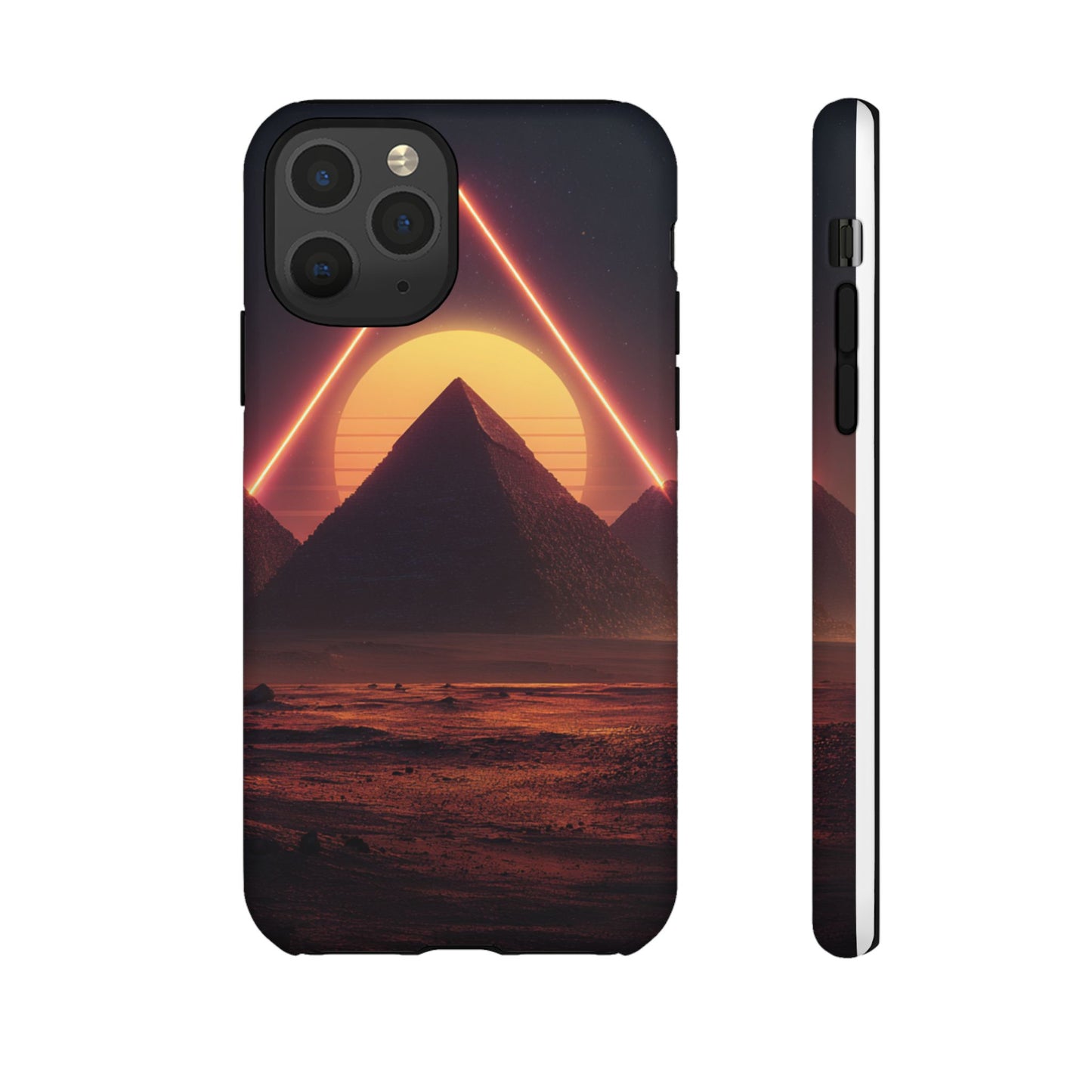 Retro Pyramid Sunset [TOUGH CASE]
