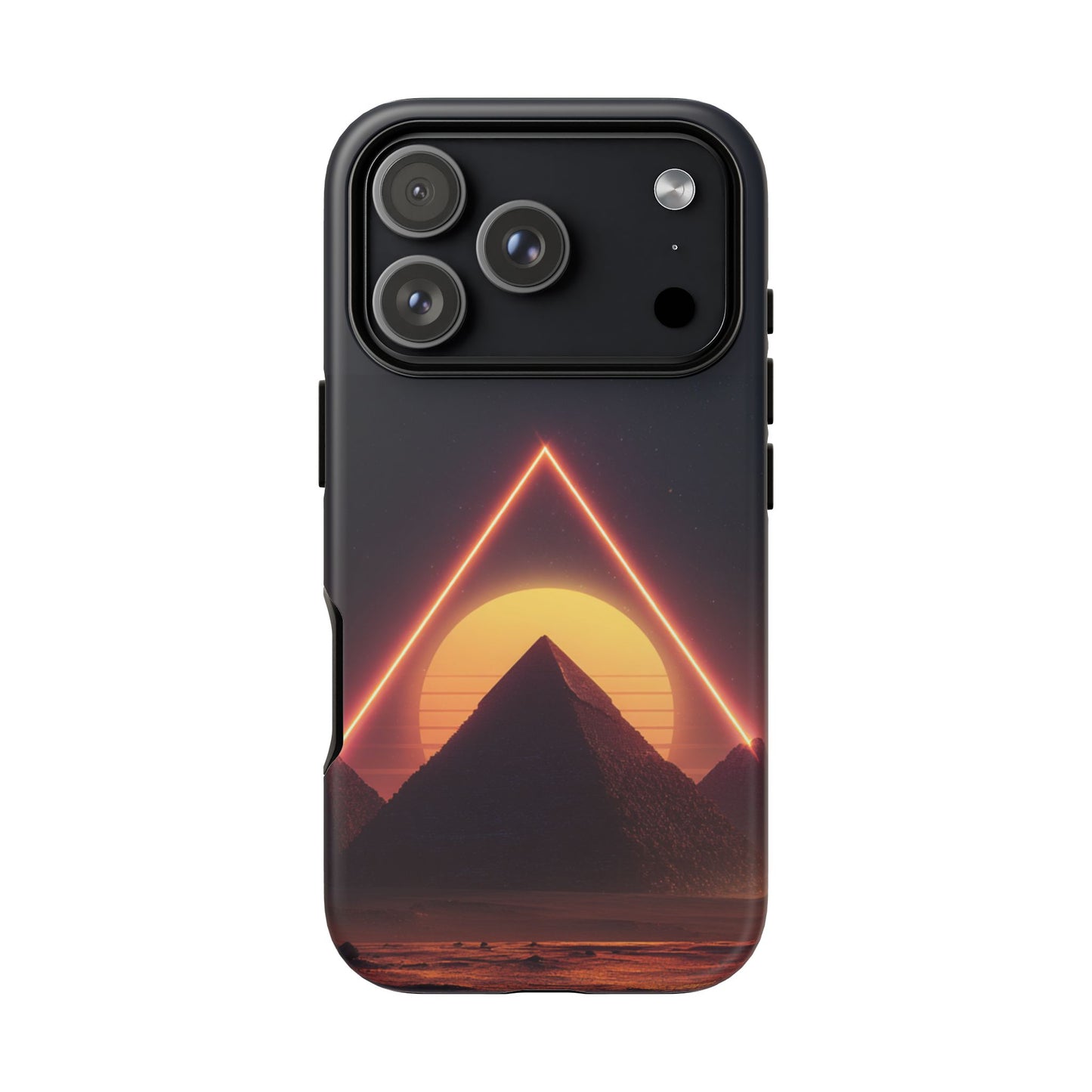 Retro Pyramid Sunset [TOUGH CASE]