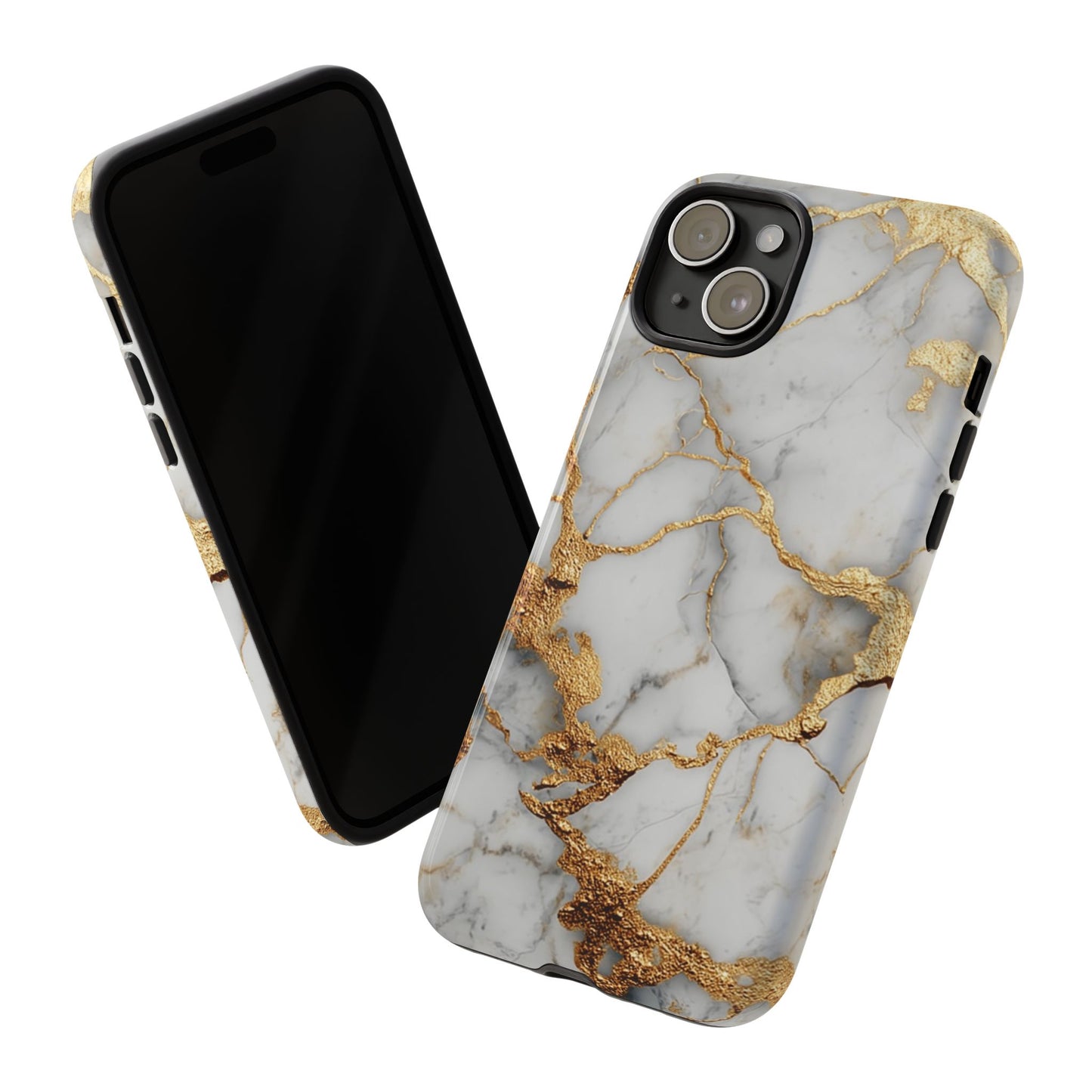 White & Gold Marble [TOUGH CASE]