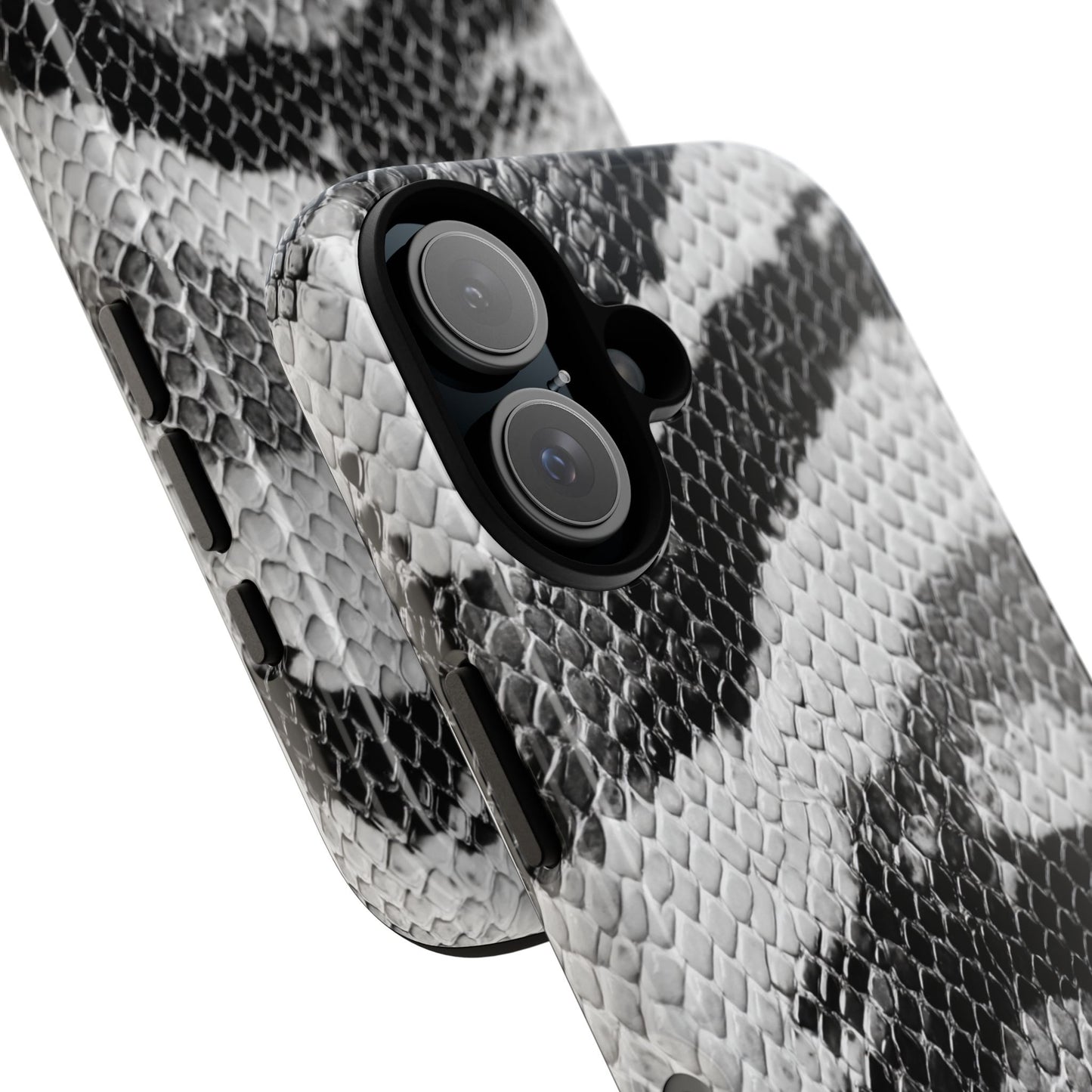 Black & White Snakeskin [TOUGH CASE]