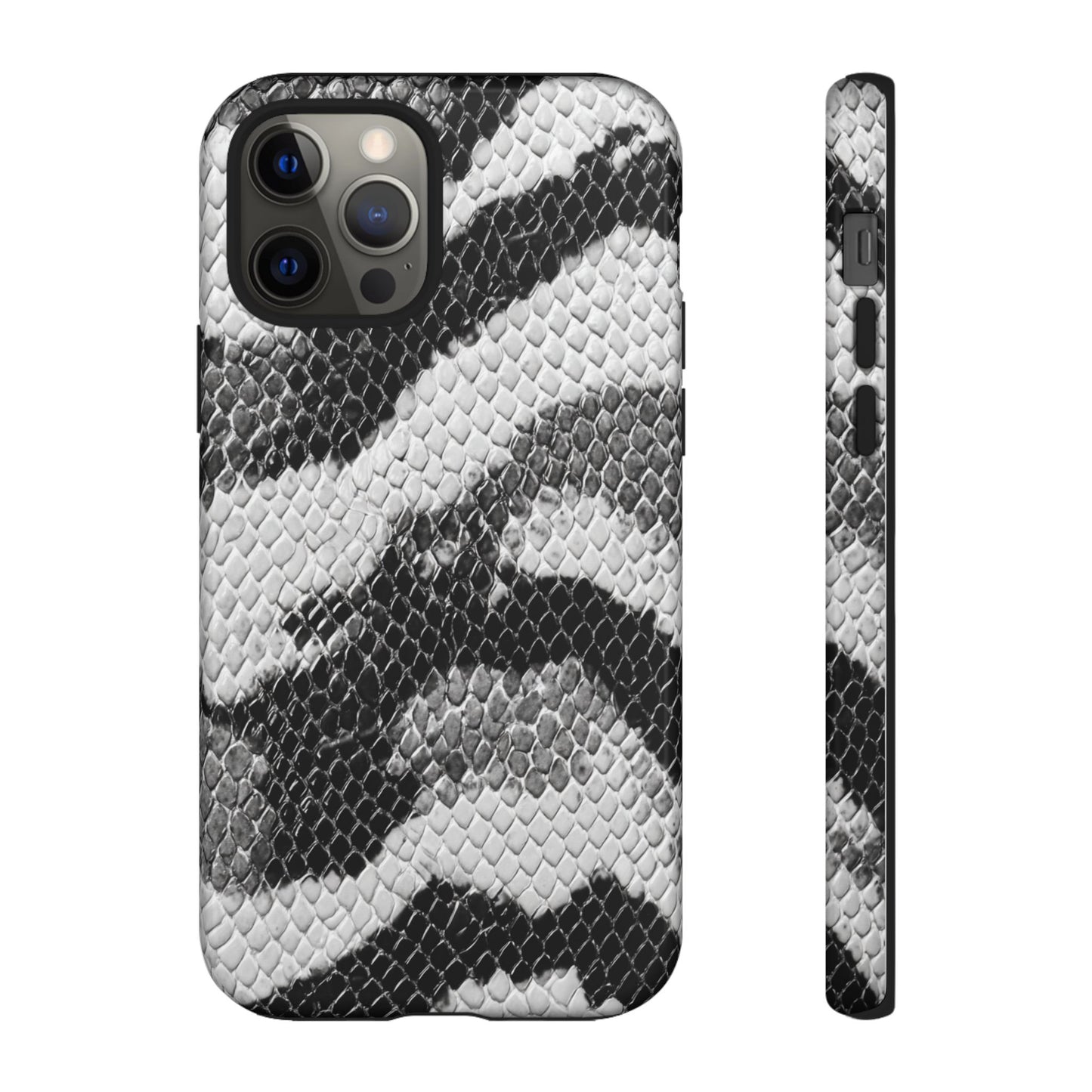 Black & White Snakeskin [TOUGH CASE]