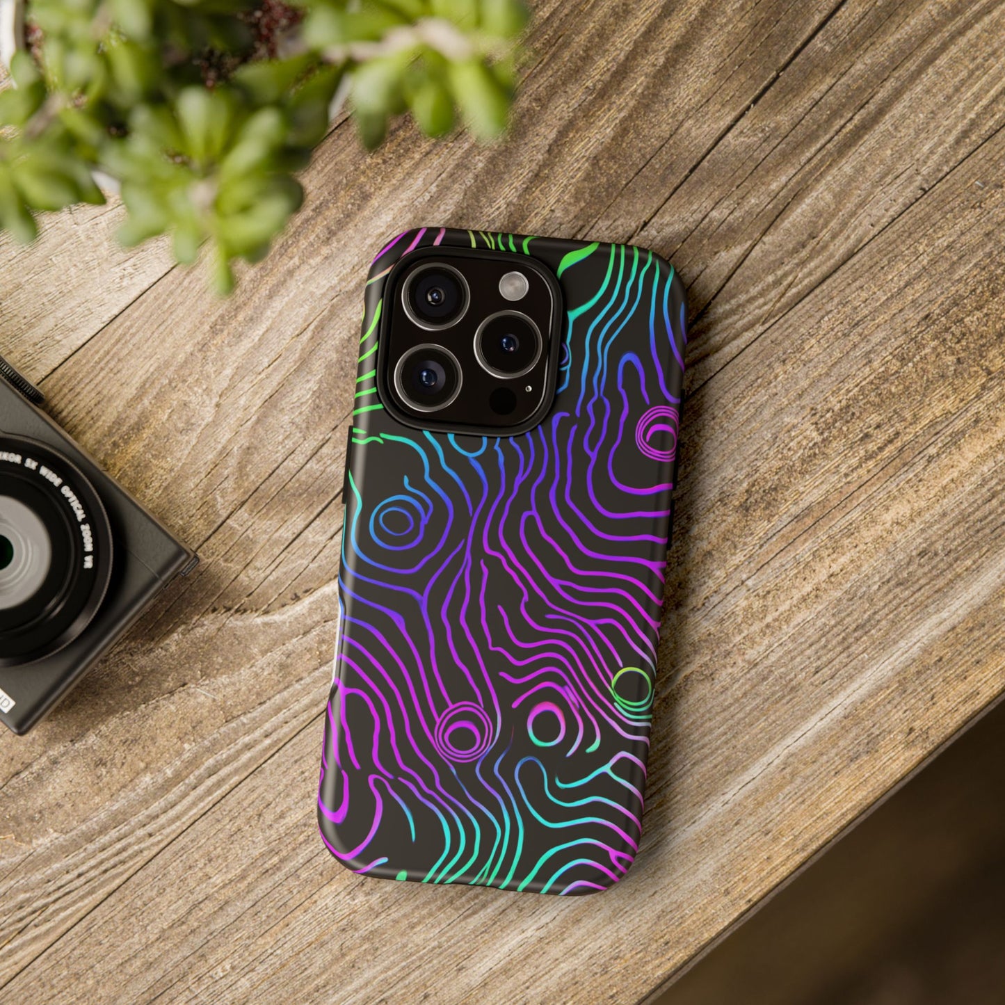 Topographic (iPhone X - iPhone 17 Pro Max) [TOUGH CASE]