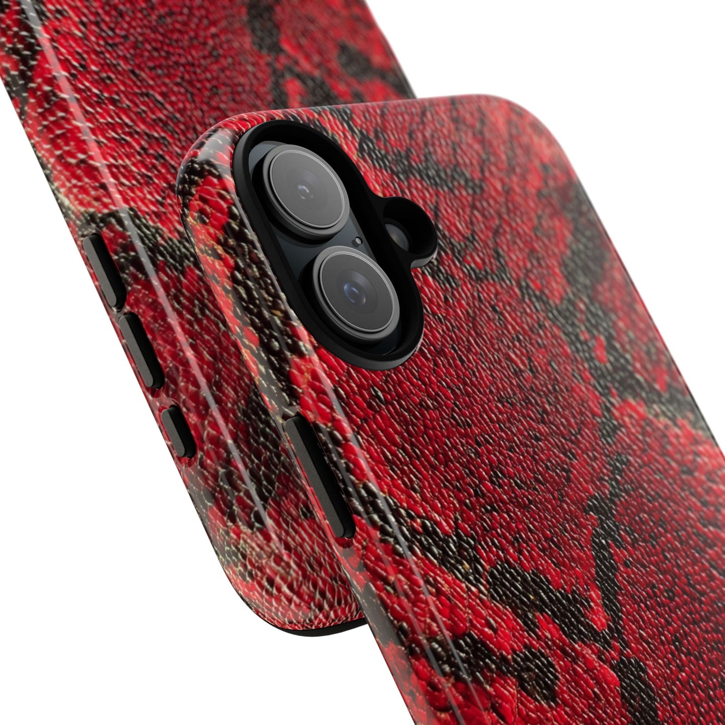 Red Snake Skin [TOUGH CASE]