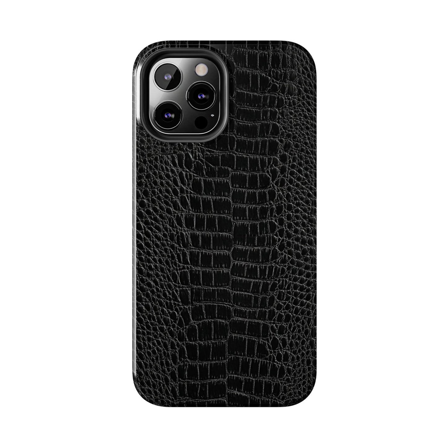 Black Crocodile Skin