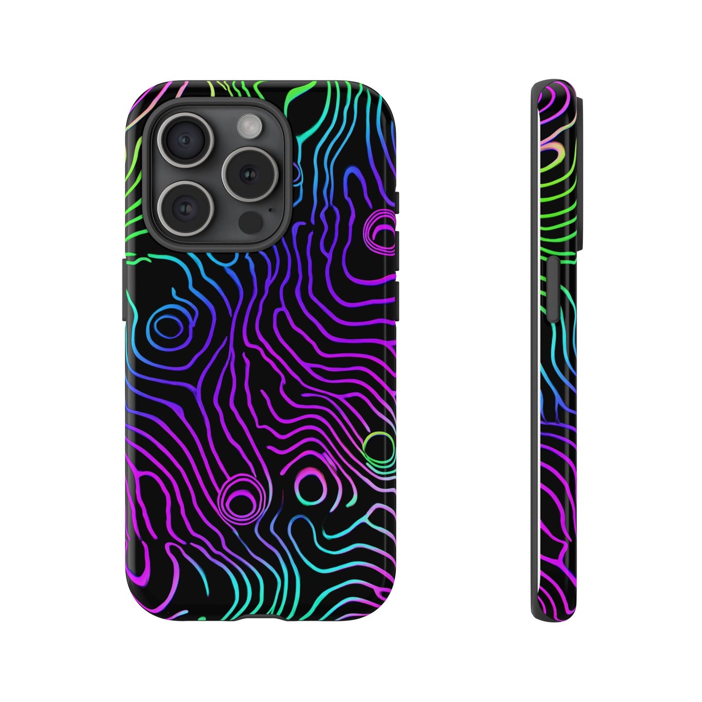 Topographic (iPhone X - iPhone 17 Pro Max) [TOUGH CASE]