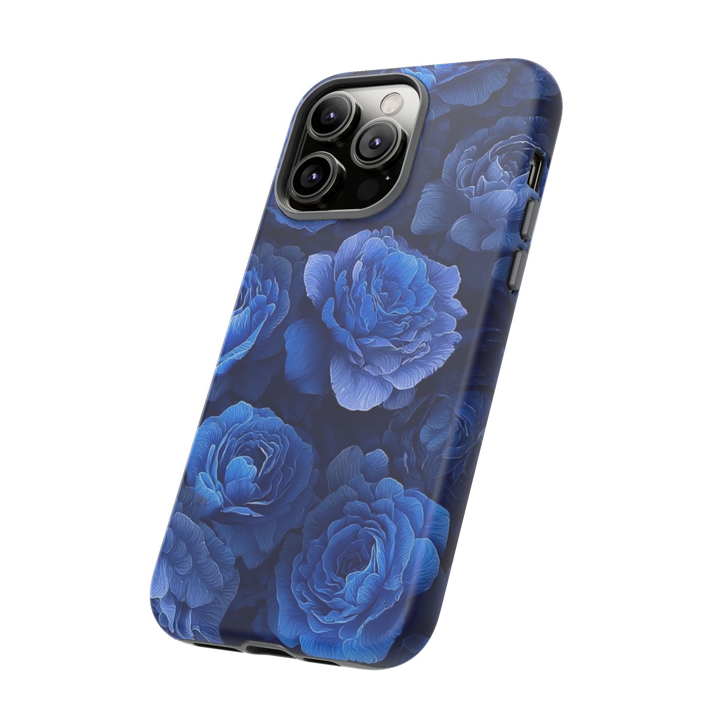 Floral Blue Roses [TOUGH CASE]