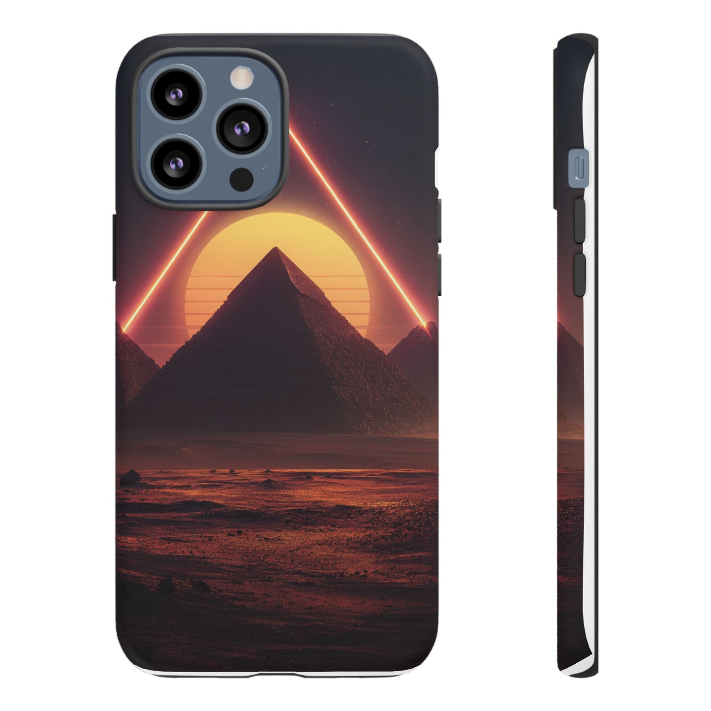 Retro Pyramid Sunset [TOUGH CASE]
