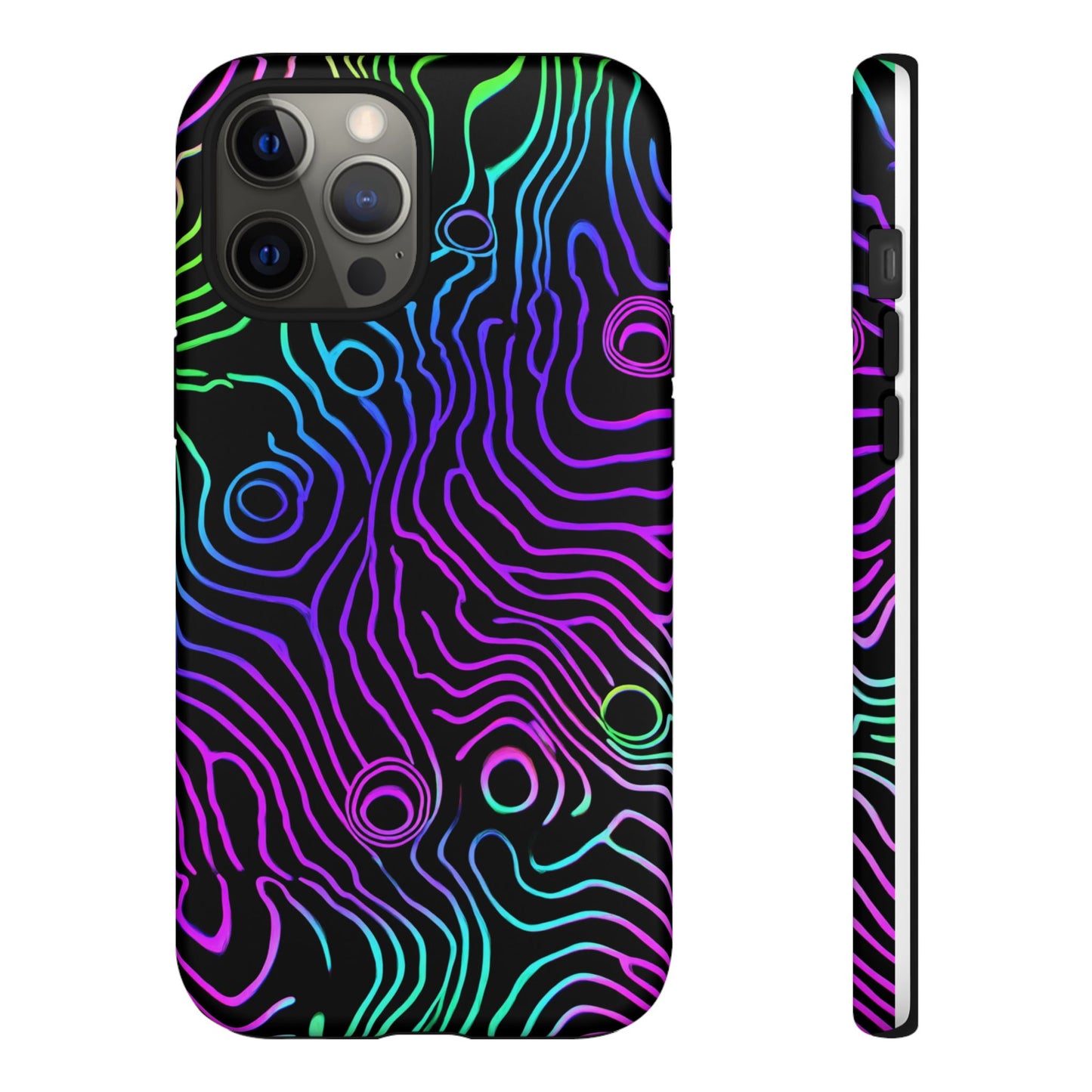 Topographic (iPhone X - iPhone 17 Pro Max) [TOUGH CASE]