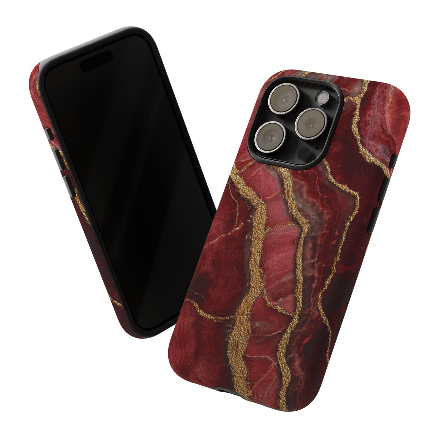 Red & Gold Marble [TOUGH CASE]