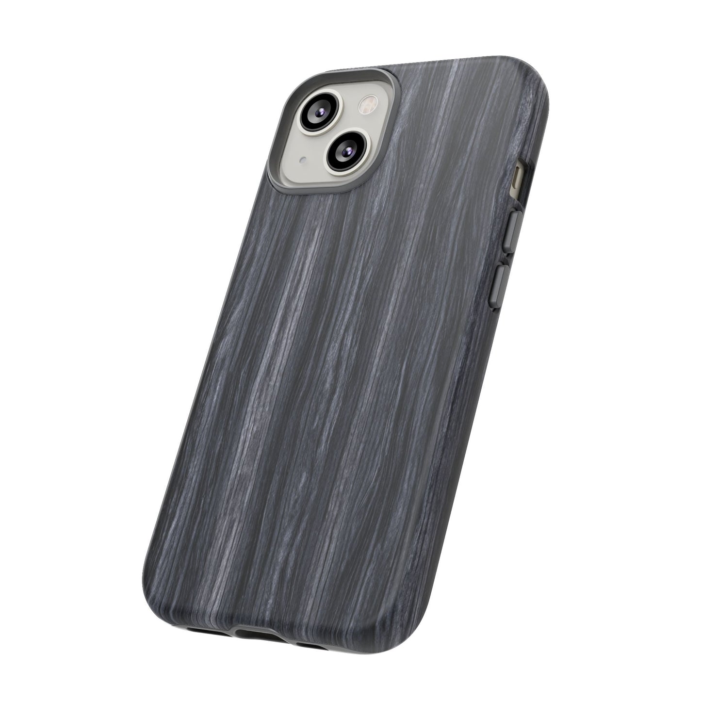 Black Wood (iPhone X - iPhone 17 Pro Max) [TOUGH CASE]