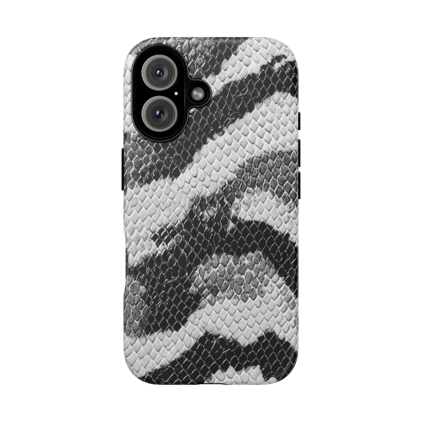 Black & White Snakeskin [TOUGH CASE]